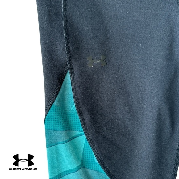 WOMEN'S UNDER ARMOUR FULL LENGTH HIGH-RISE LEGGINGS SIZE S - Picture 6 of 16